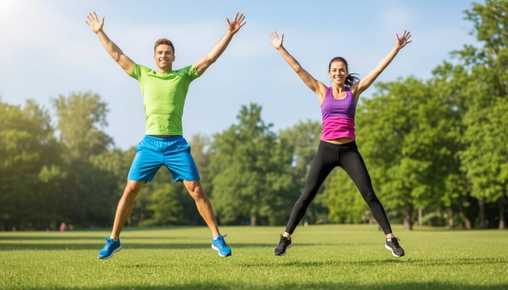 Guide pratique pour maîtriser les jumping jacks : conseils et techniques