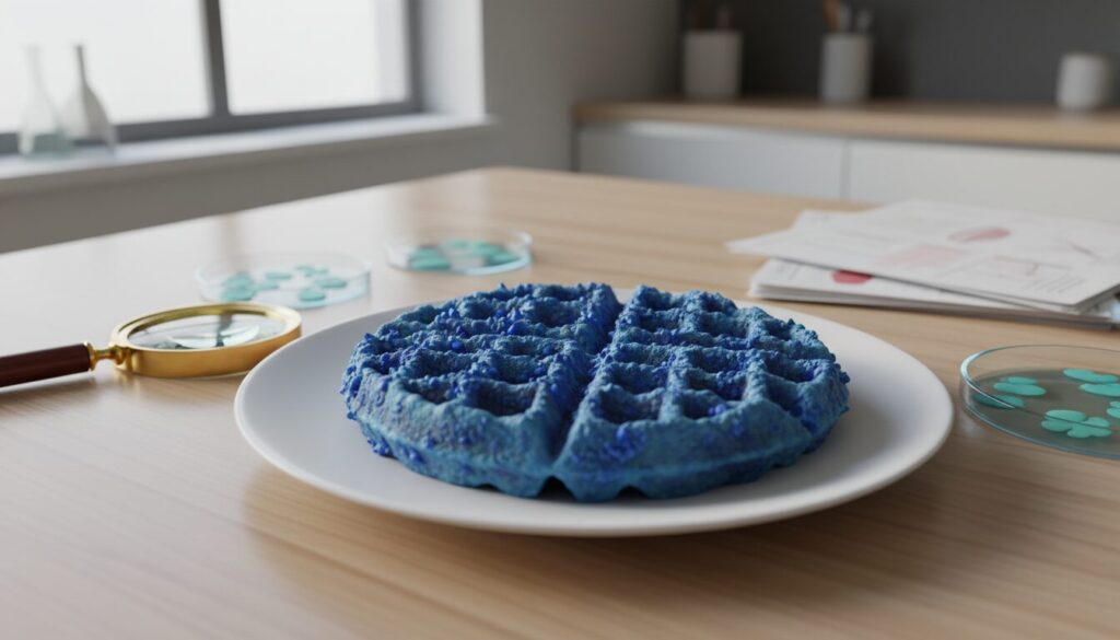 La mystérieuse maladie de la gaufre bleue : découverte et explications