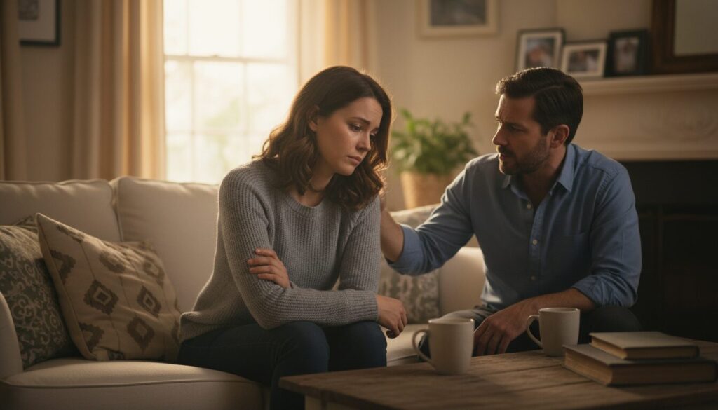 Quand mon mari m’accuse de me renfermer : décryptage et solutions pour apaiser la relation